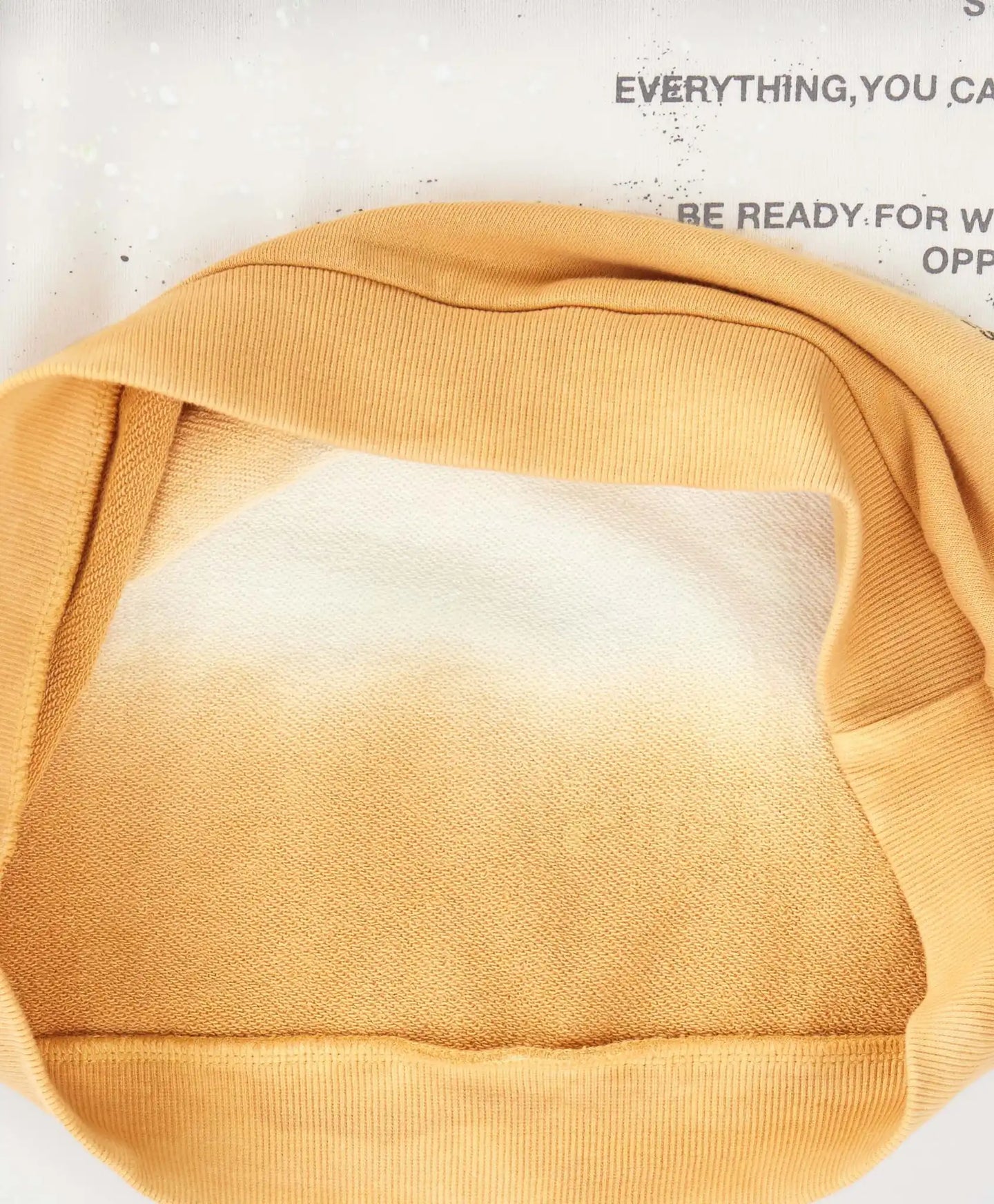 Hanorac fără fermoar cu imprimeu și gradient multicolor pentru copii Button Blue