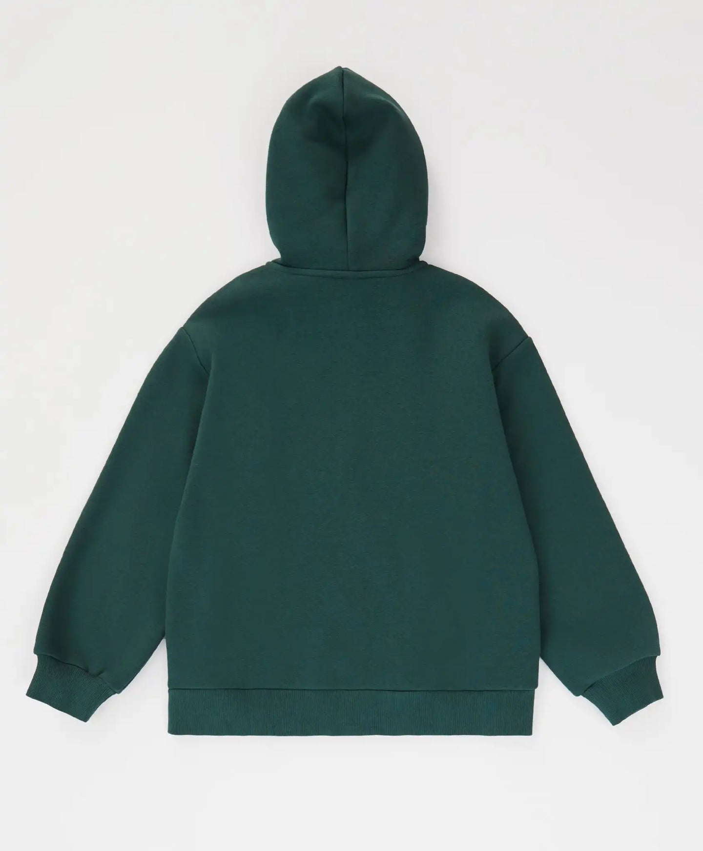 Hoodie căptușit cu fermoar, glugă și imprimeu verde pentru băieți Button Blue