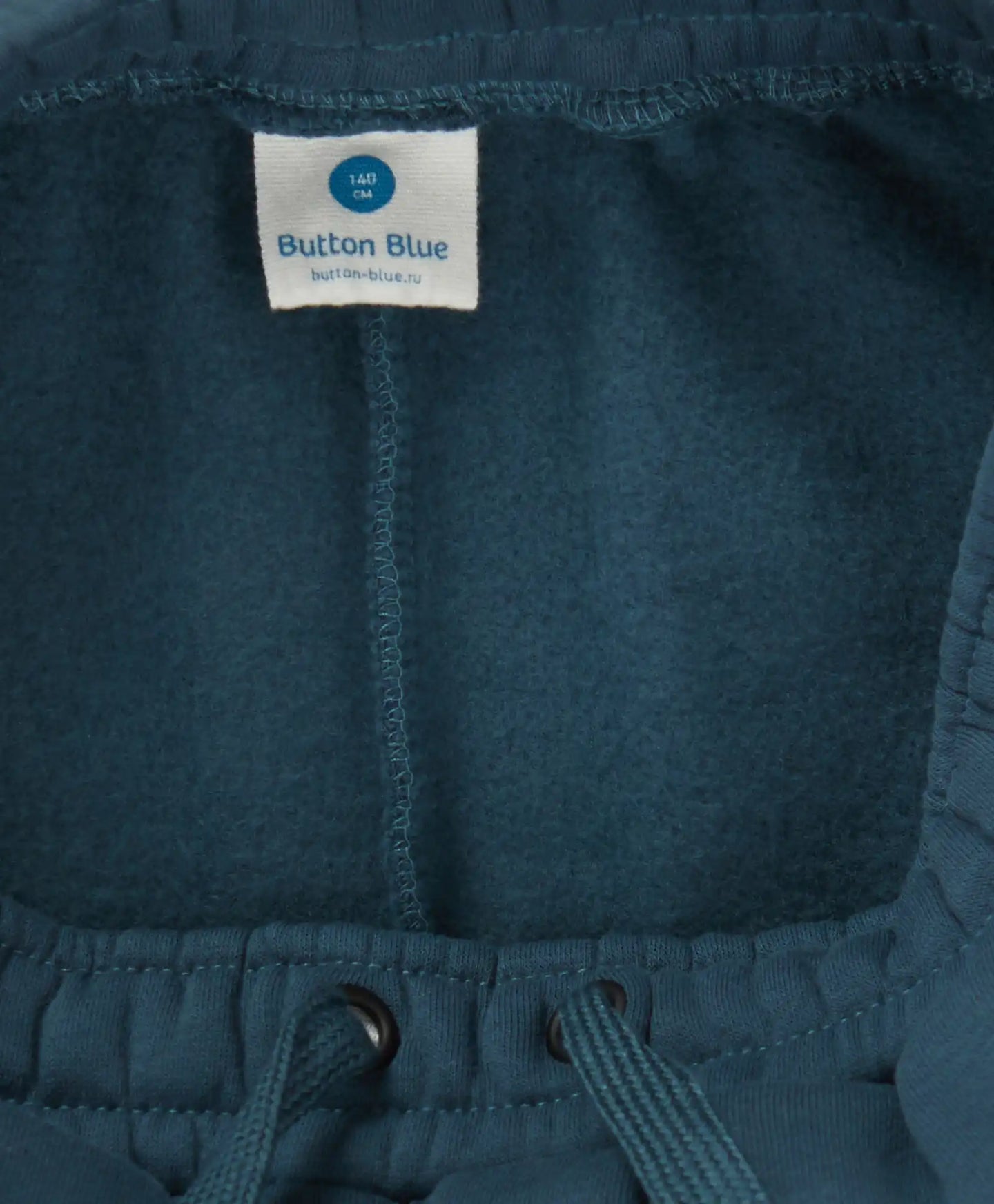 Joggeri cu talie elastică, bleumarin, pentru copii, Button Blue