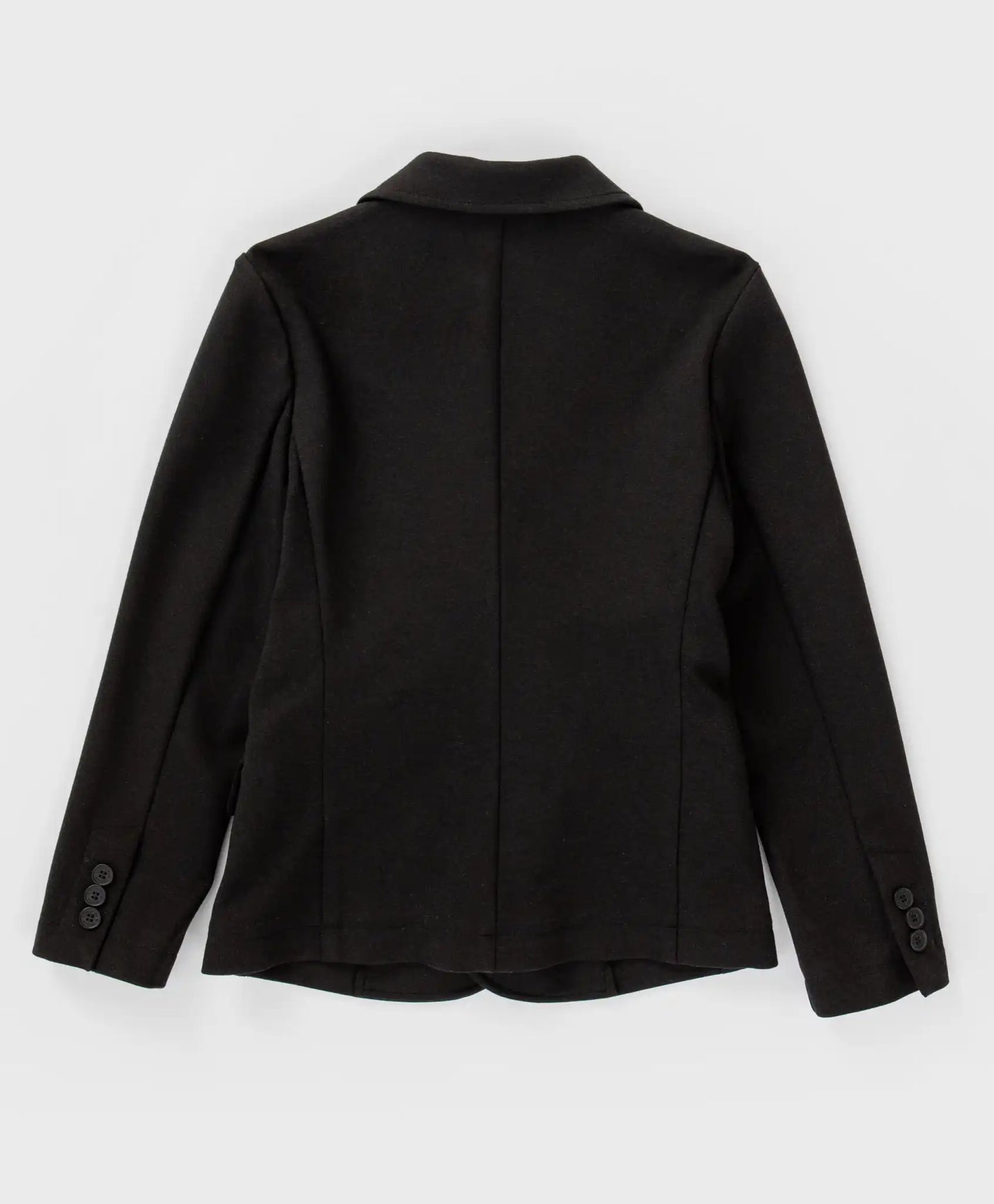 Sacou cu un singur rând de nasturi, negru Button Blue