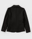 Sacou cu un singur rând de nasturi, negru Button Blue