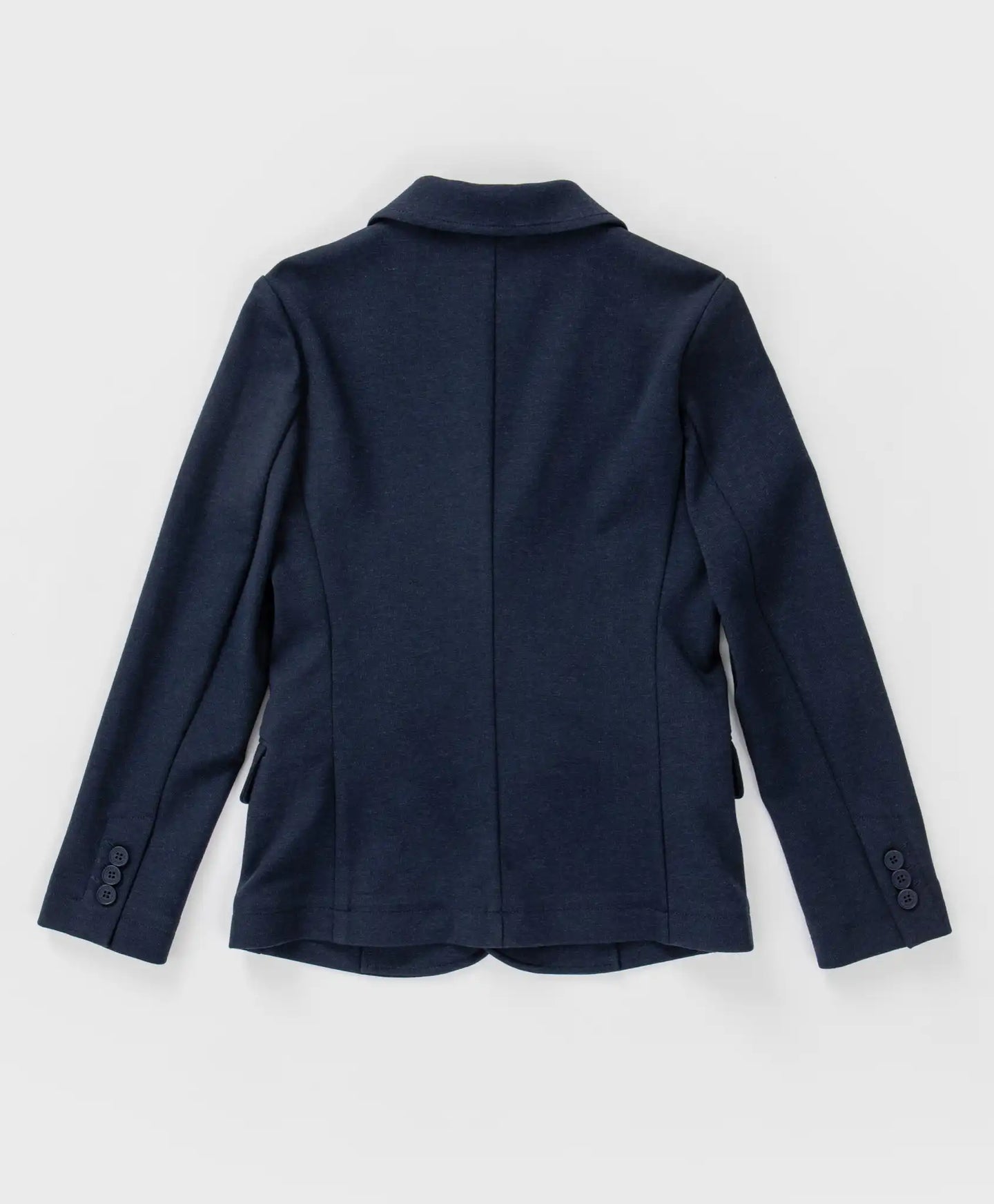 Sacou cu rever și nasturi albastru Button Blue