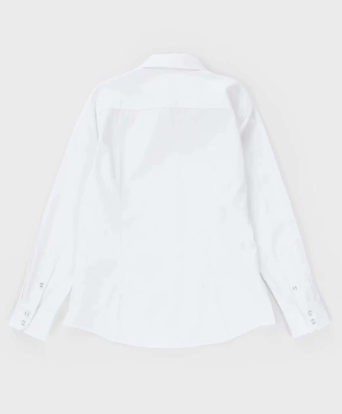 Cămașă conică cu mâneci lungi alb Button Blue