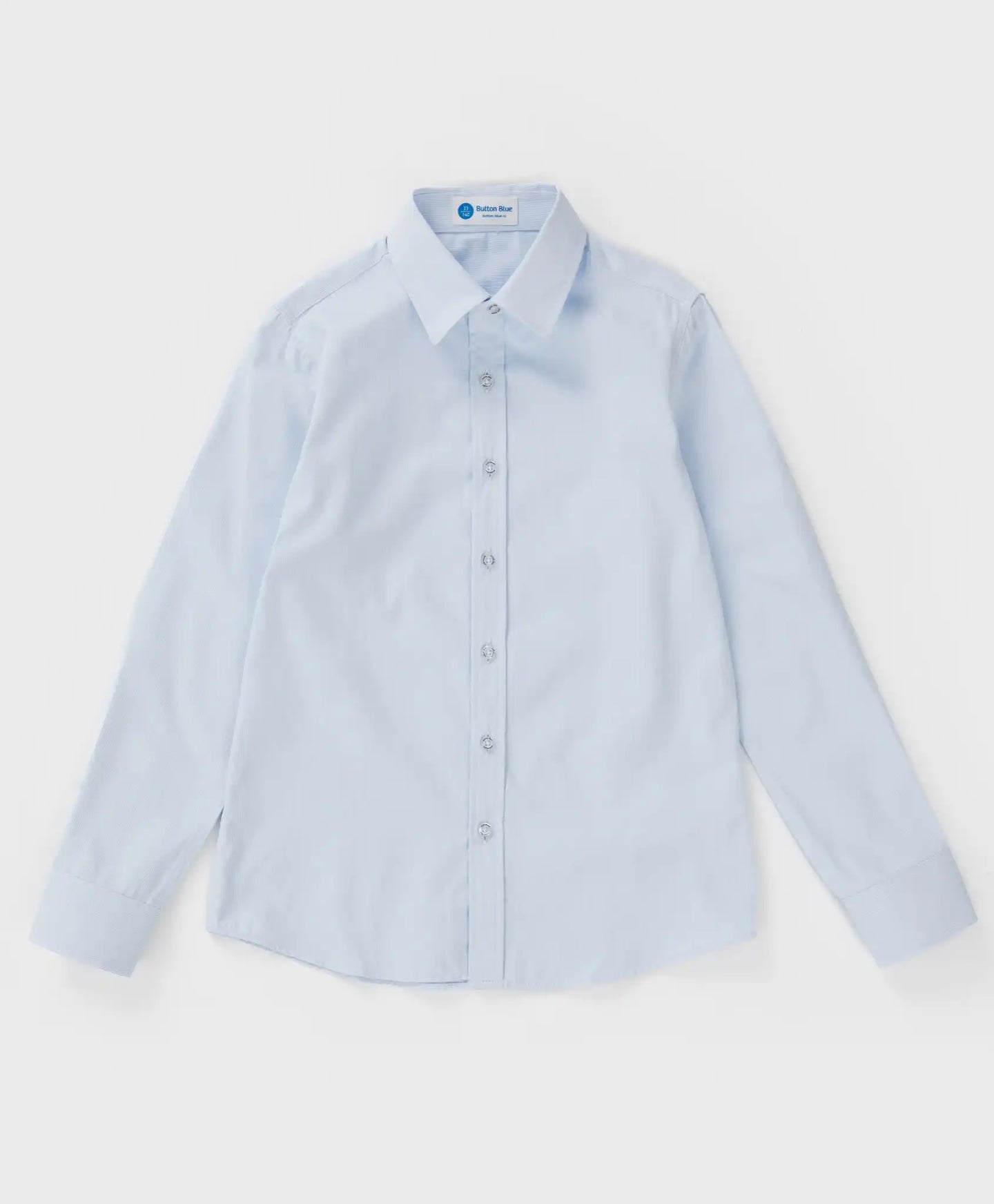 Cămașă din material texturat cu motiv romburi albastru Button Blue