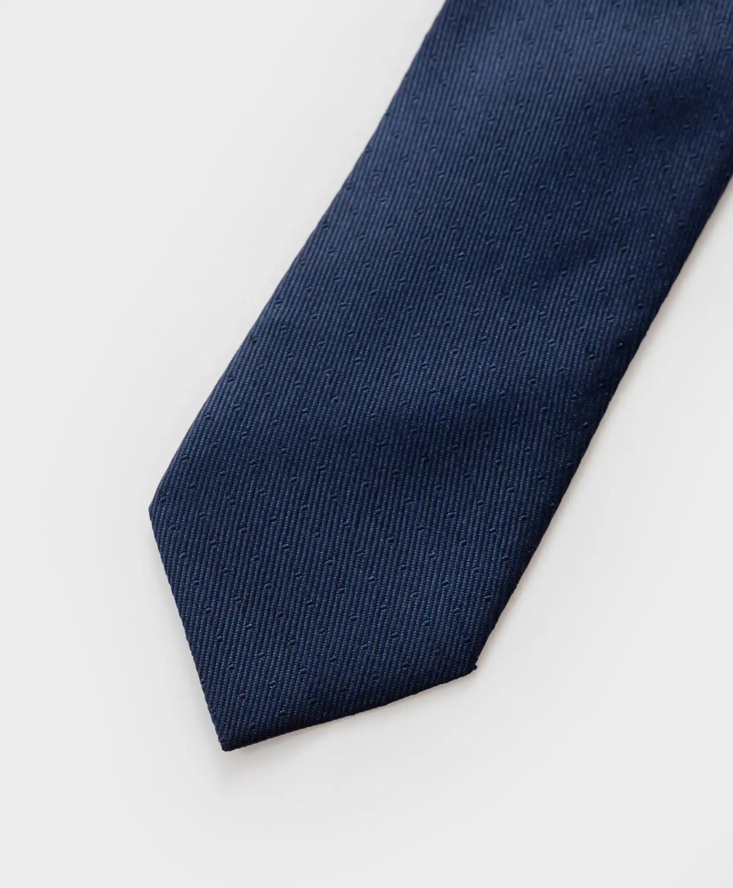 Cravată cu puncte, albastră, Button Blue