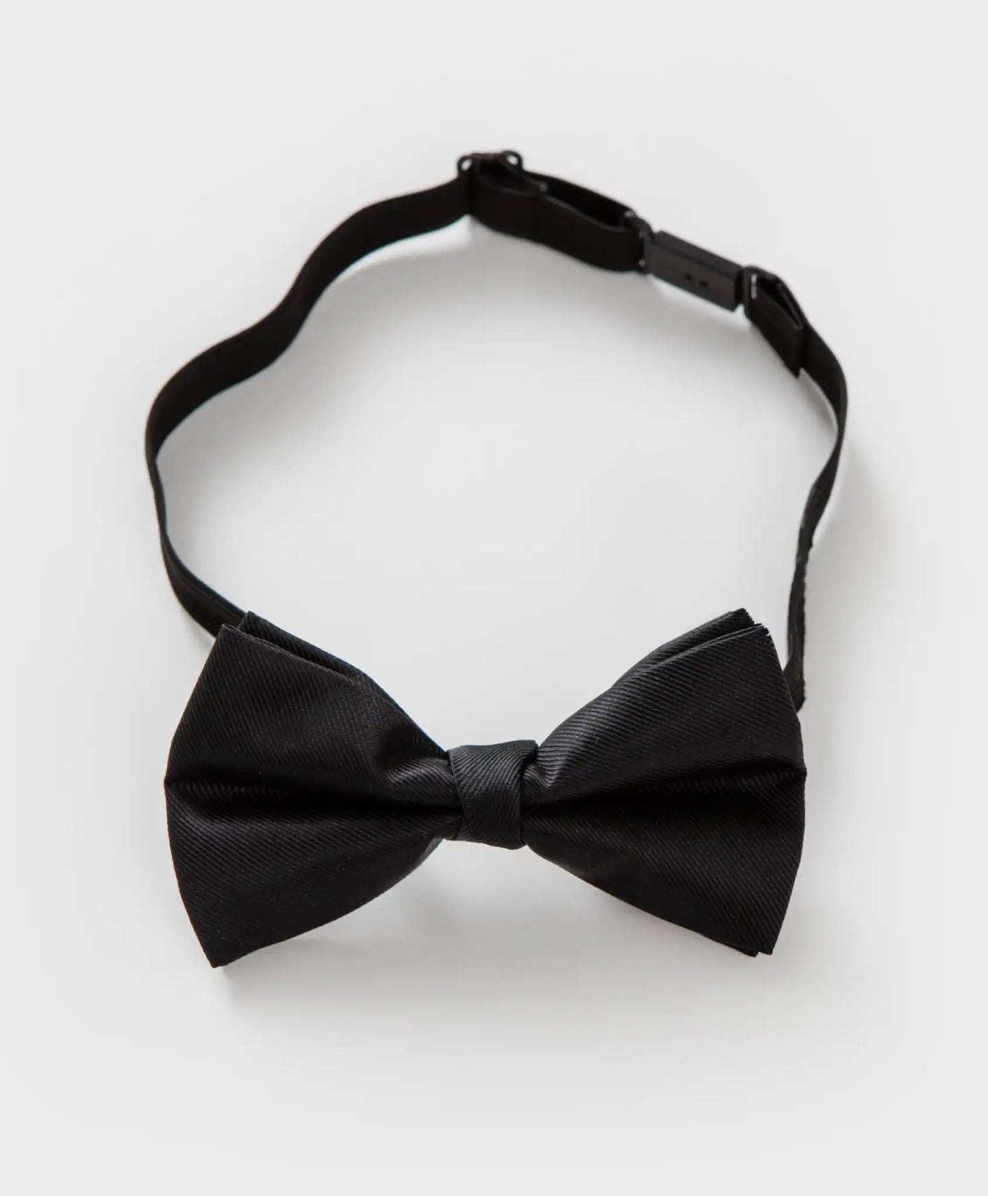 Papion cu închidere din plastic, negru, Button Blue