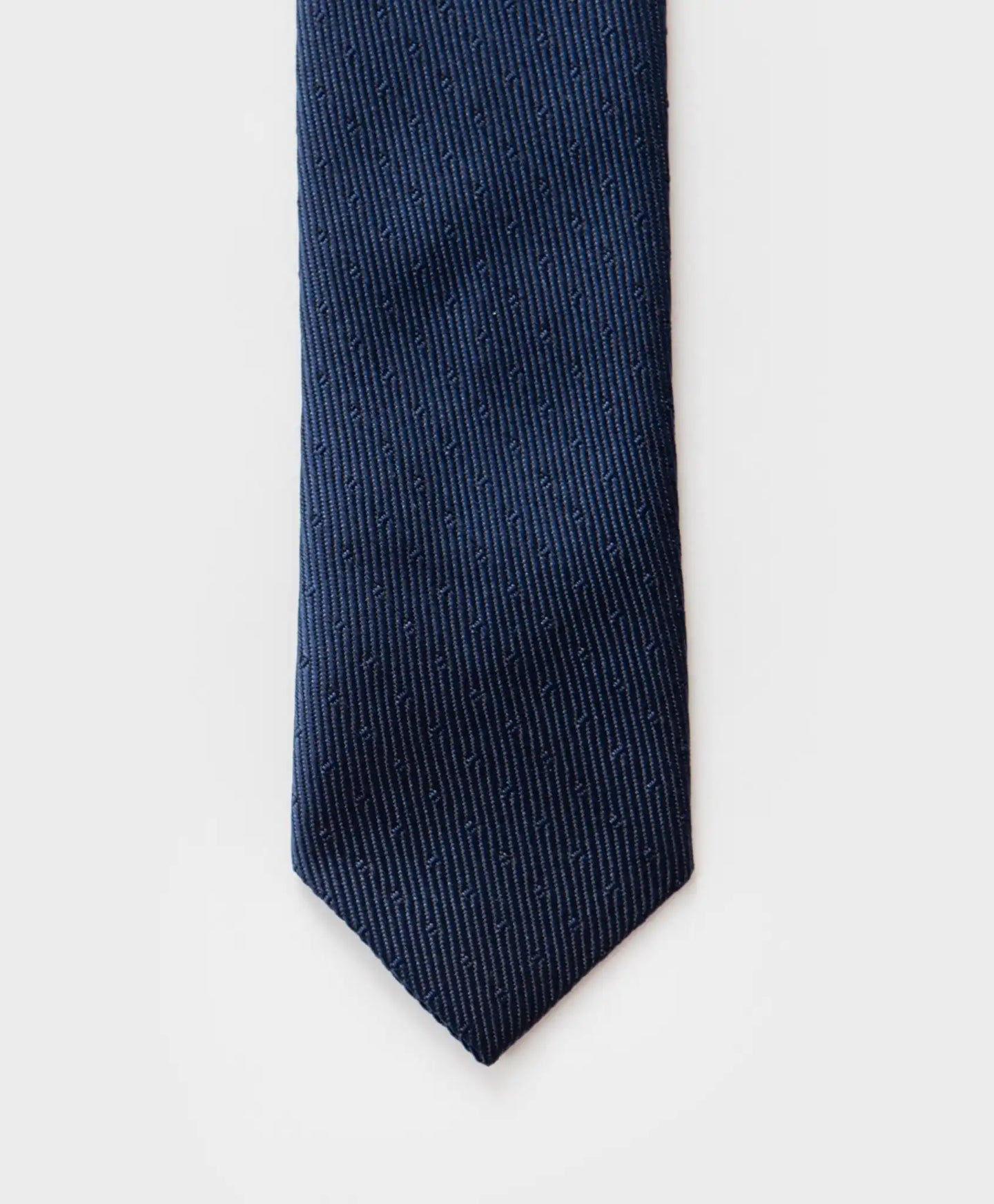 Cravată îngustă cu puncte, albastră, Button Blue