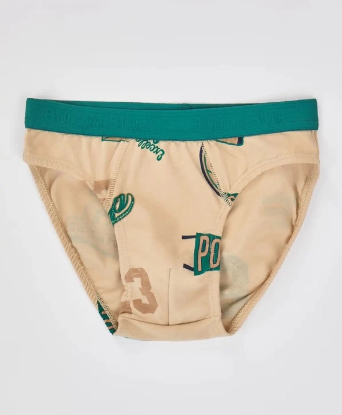 Set de boxeri din două piese, multicolor, pentru băiat, Button Blue