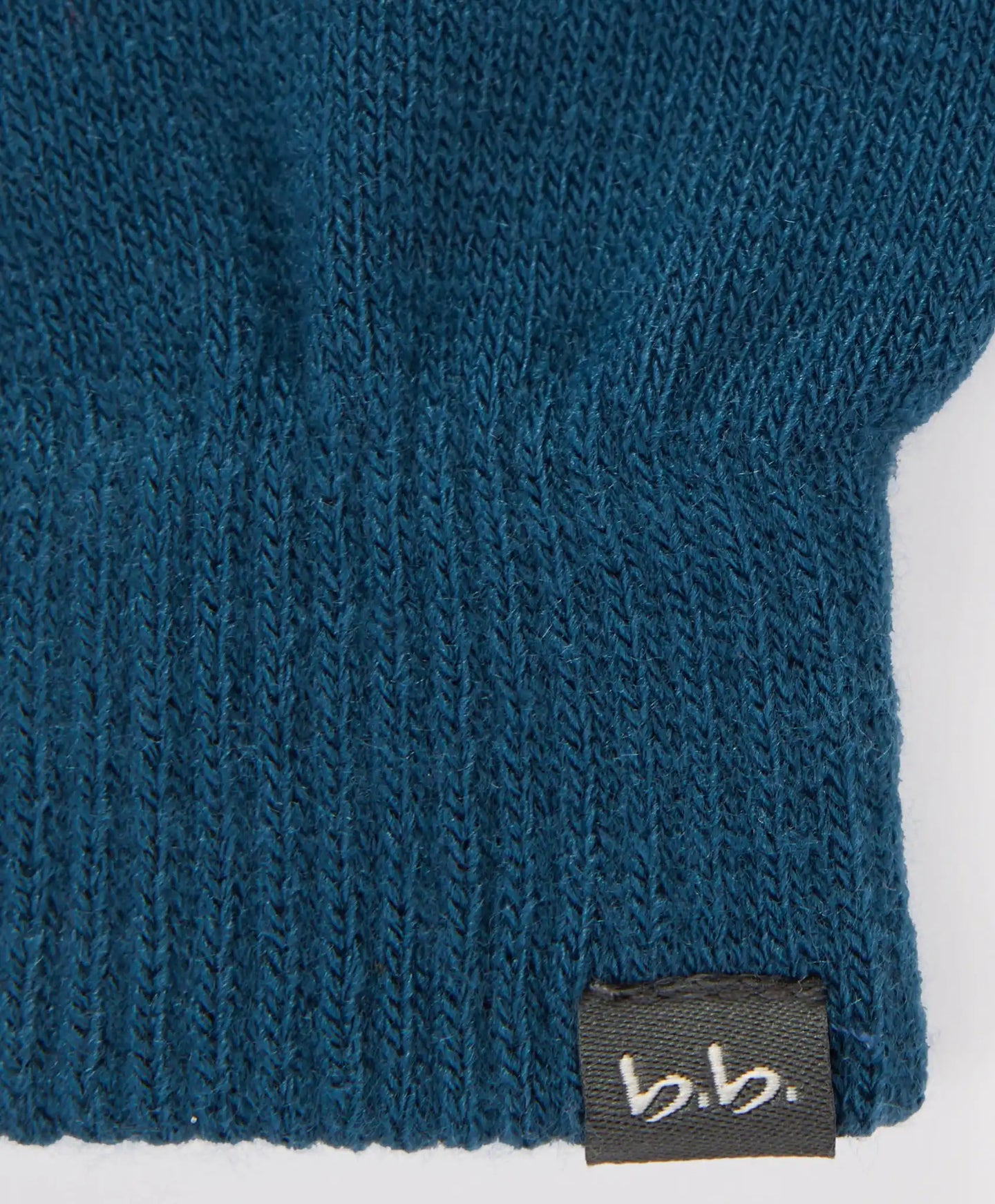 Mănuși tricotate albastre pentru copii, Button Blue