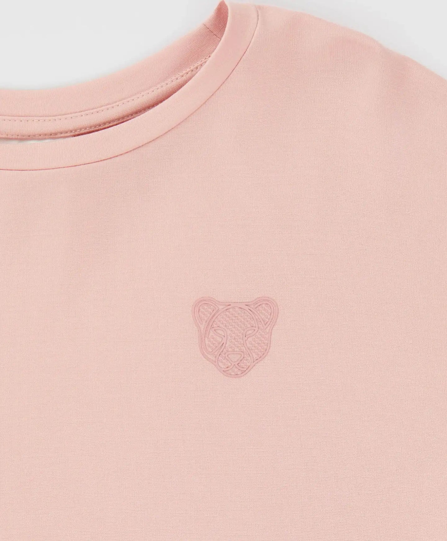 Tricou cu mâneci lungi și imprimeu roz pentru fete Button Blue