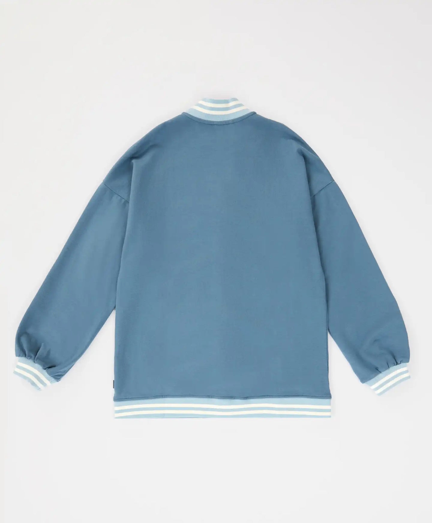 Jachetă bomber cu nasturi albastru pentru copii Button Blue