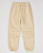 Joggeri căptușiți, cu talie elastică, crem, pentru fată, Button Blue