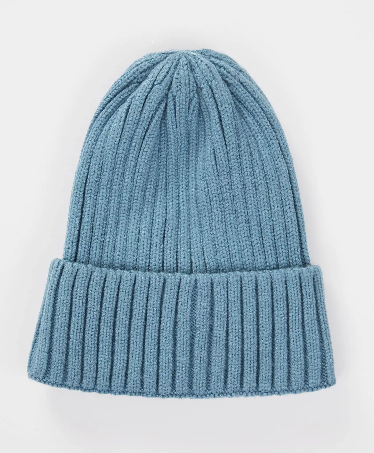 Căciulă tricotată cu tiv albastru deschis pentru copii Button Blue