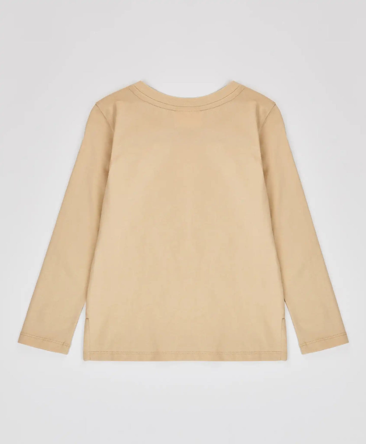 Longsleeve cu imprimeu leopard bej pentru fete Button Blue