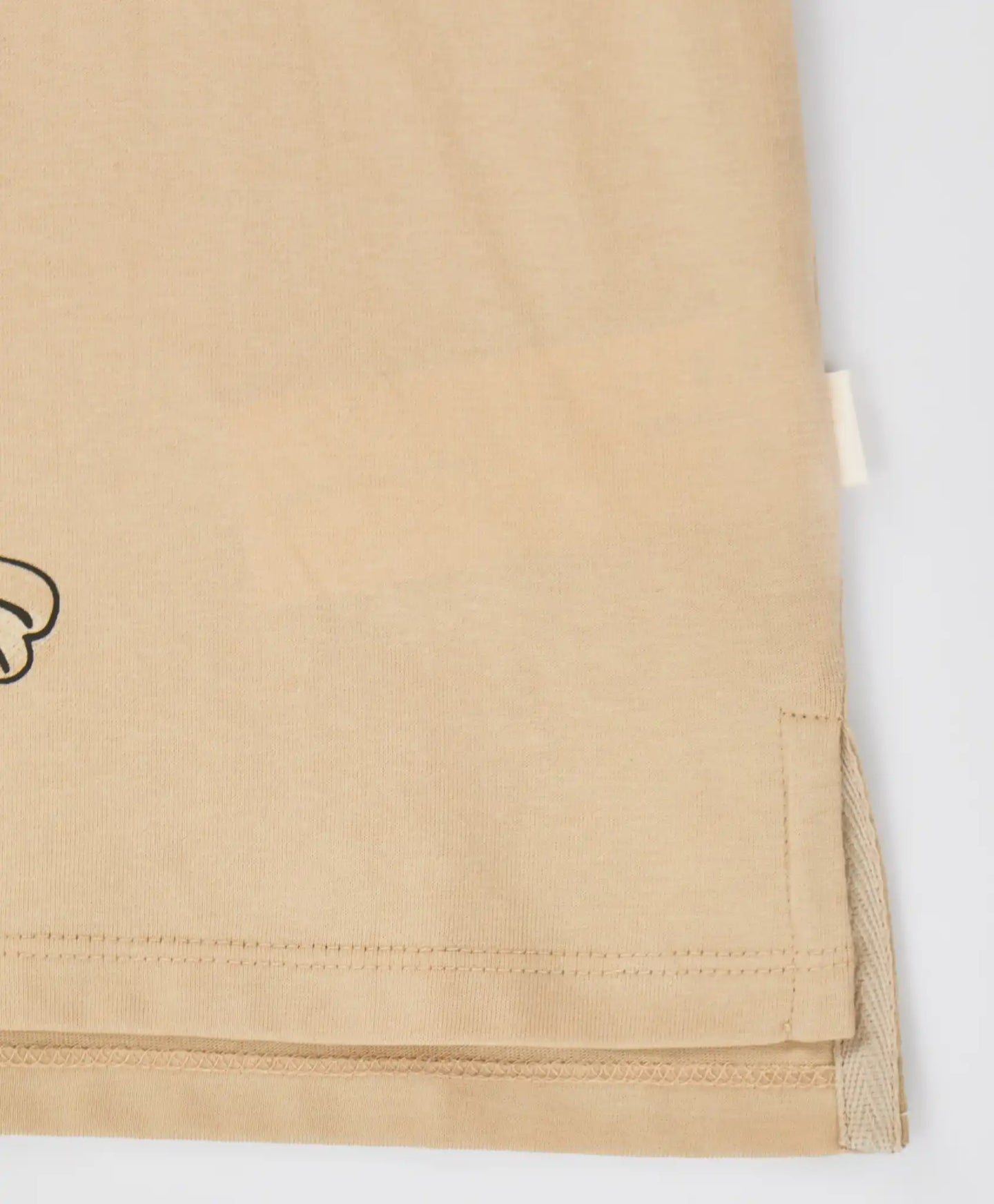 Longsleeve cu imprimeu leopard bej pentru fete Button Blue