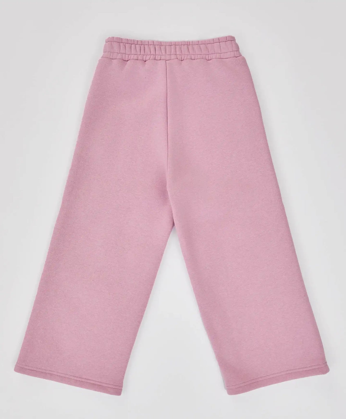 Pantaloni sport căptușiți, cu talie elastică, roz, pentru fată, Button Blue