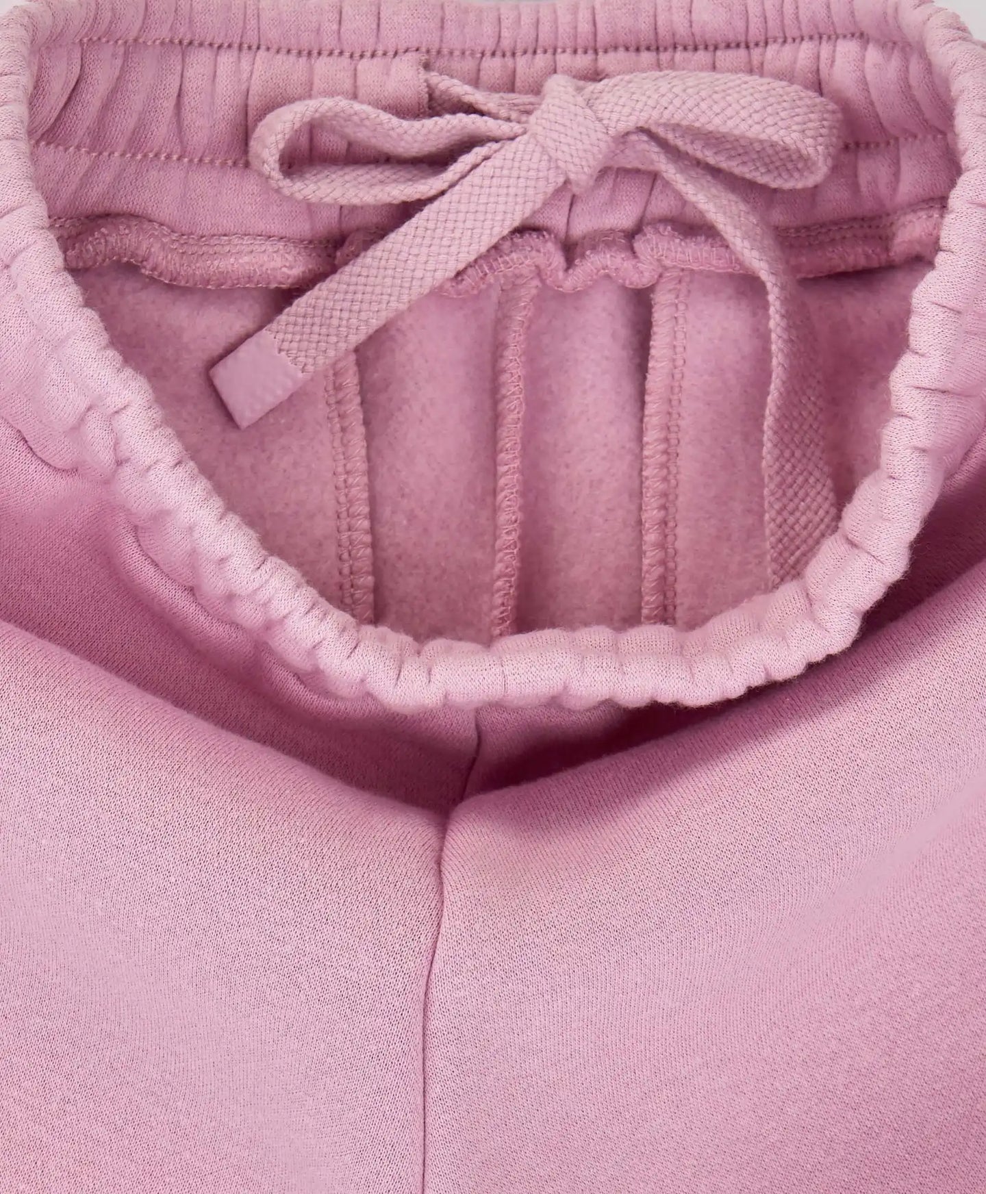 Pantaloni sport căptușiți, cu talie elastică, roz, pentru fată, Button Blue