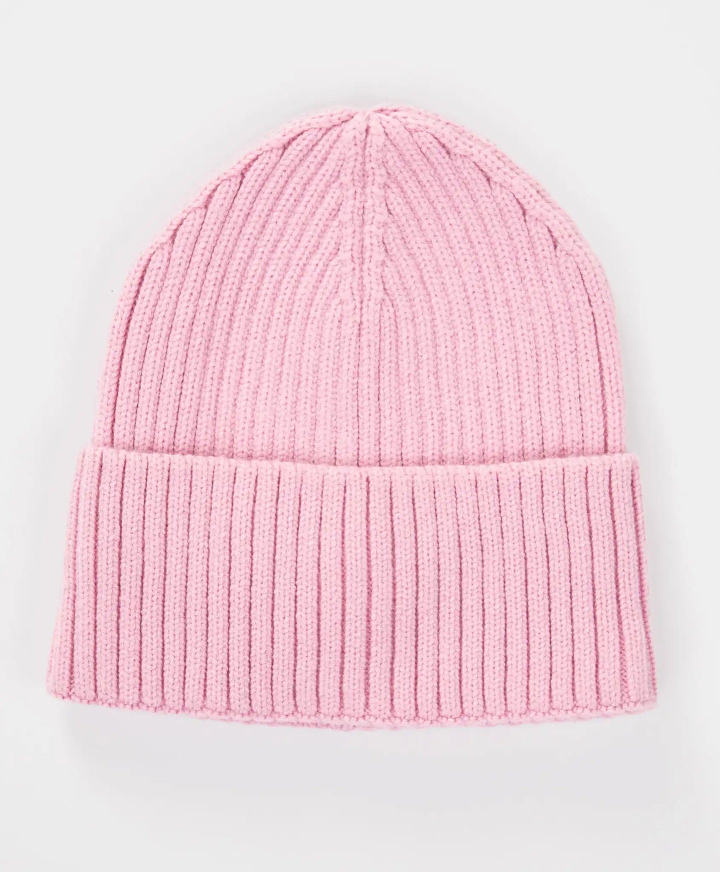 Căciulă tricotată cu tiv roz pentru fetițe Button Blue