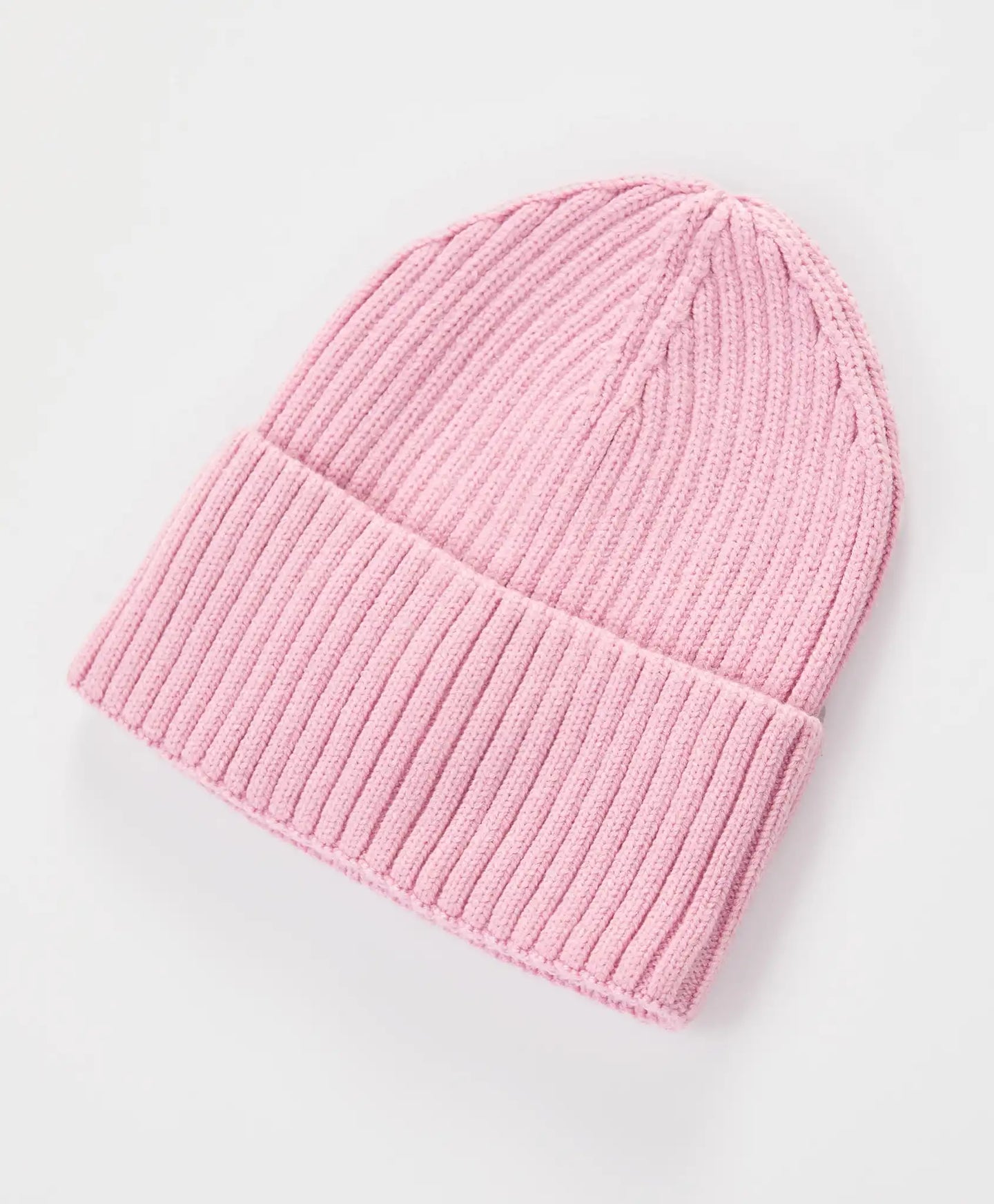 Căciulă tricotată cu tiv roz pentru fetițe Button Blue