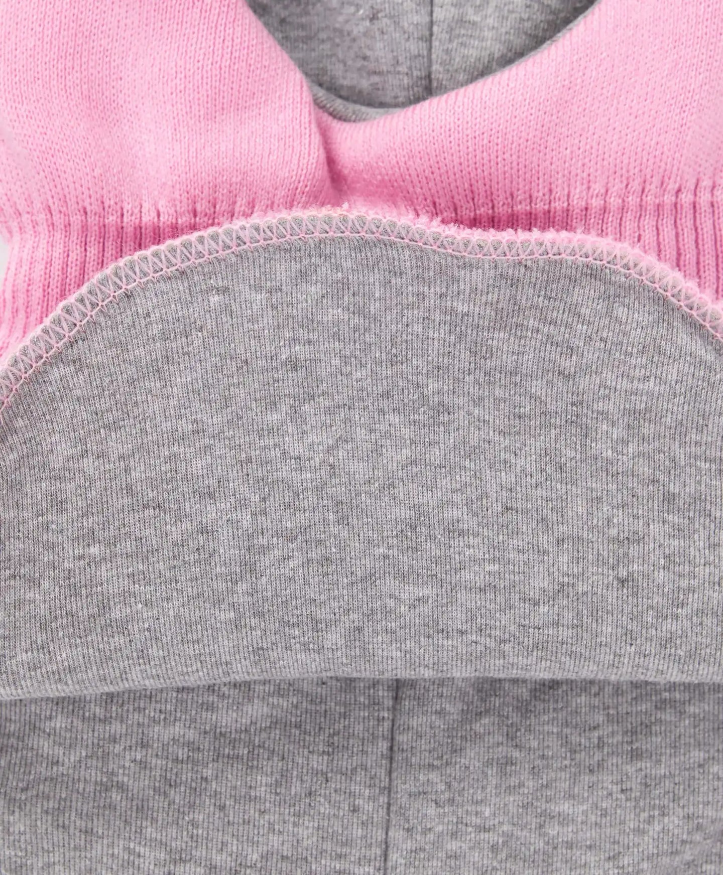 Balaclava căptușită cu pompon roz pentru fetițe Button Blue