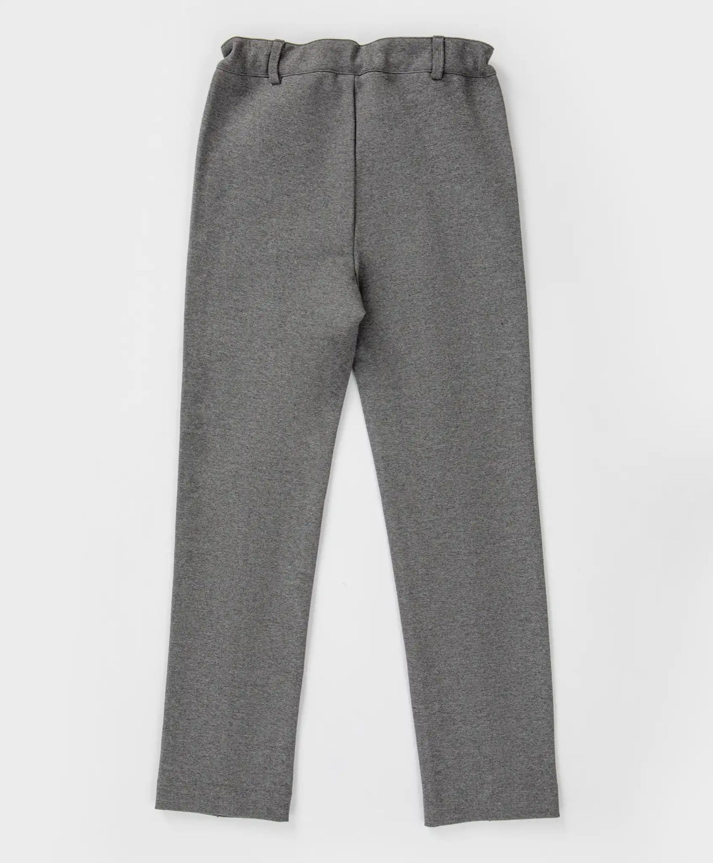 Pantaloni clasici, drepți, cu dungi presate, gri, Button Blue