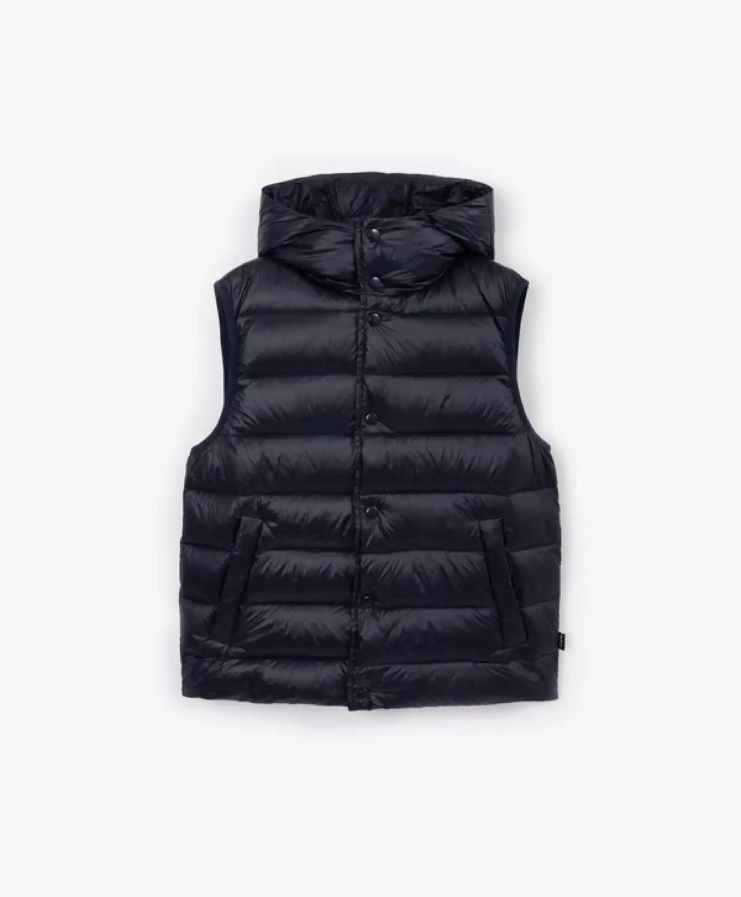 Vestă matlasată din material impermeabil, neagră, pentru băiat, Gulliver