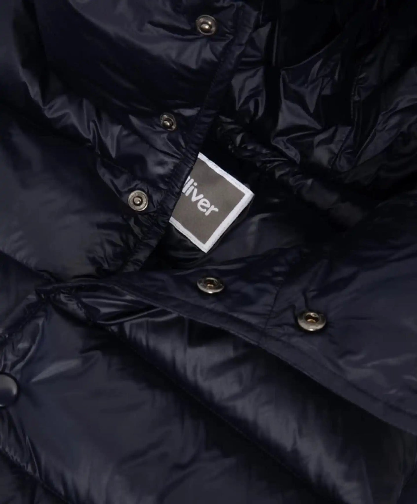 Vestă matlasată din material impermeabil, neagră, pentru băiat, Gulliver