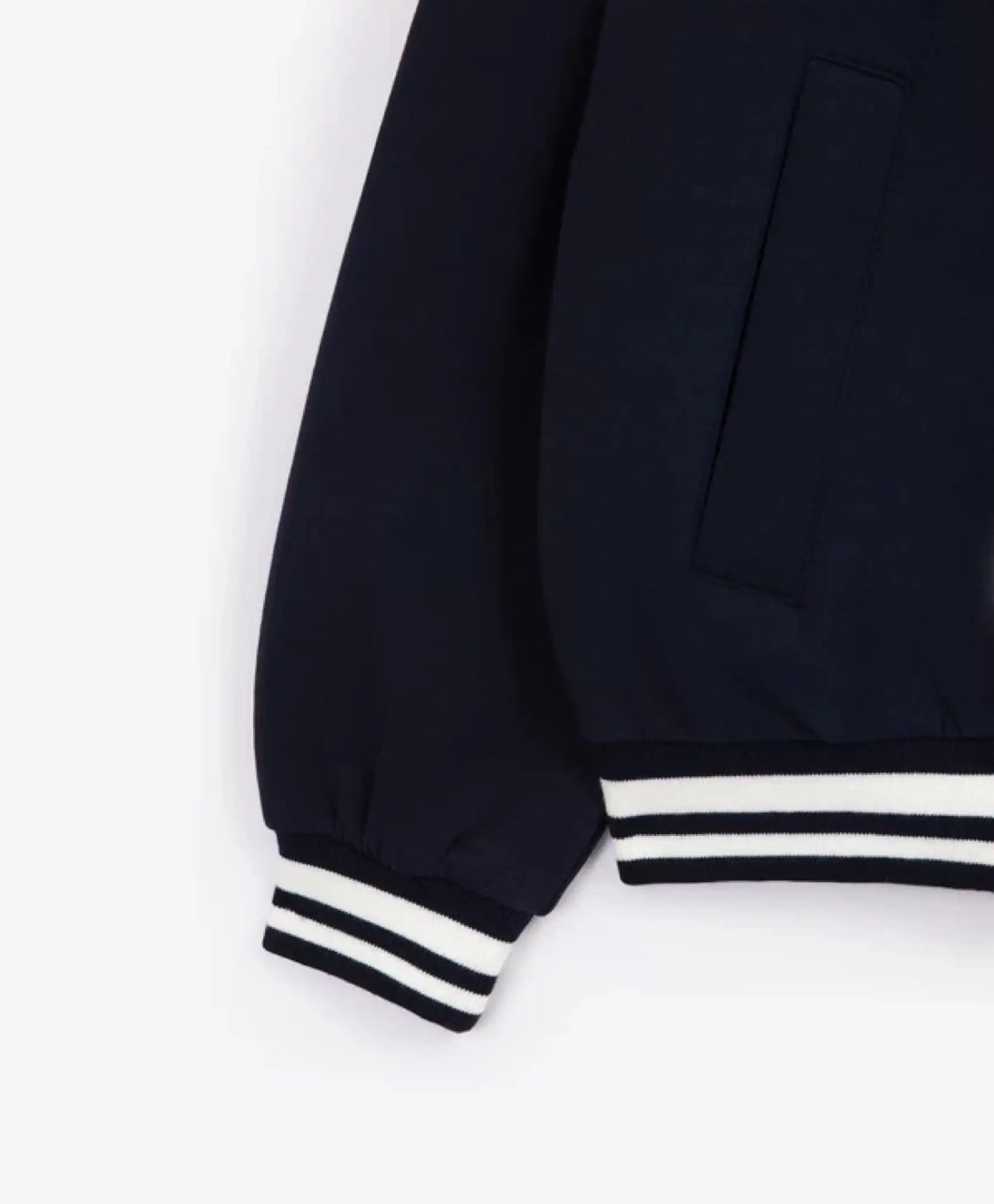 Hanorac bomber din interlock cu imprimeu albastru pentru fete Gulliver