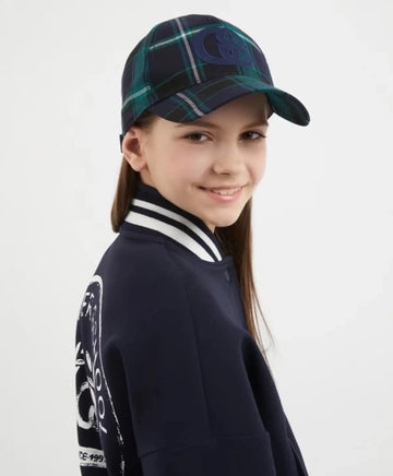 Șapcă de baseball cu carouri în diferite culori pentru fetiță, Gulliver