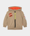 Бежов суитшърт с качулка Gulliver