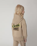 Бежов суитшърт с качулка Gulliver