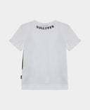 Бяла тениска с принт Gulliver