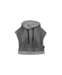 Комплект от потник овърсайз силует с качулка и топ Gulliver