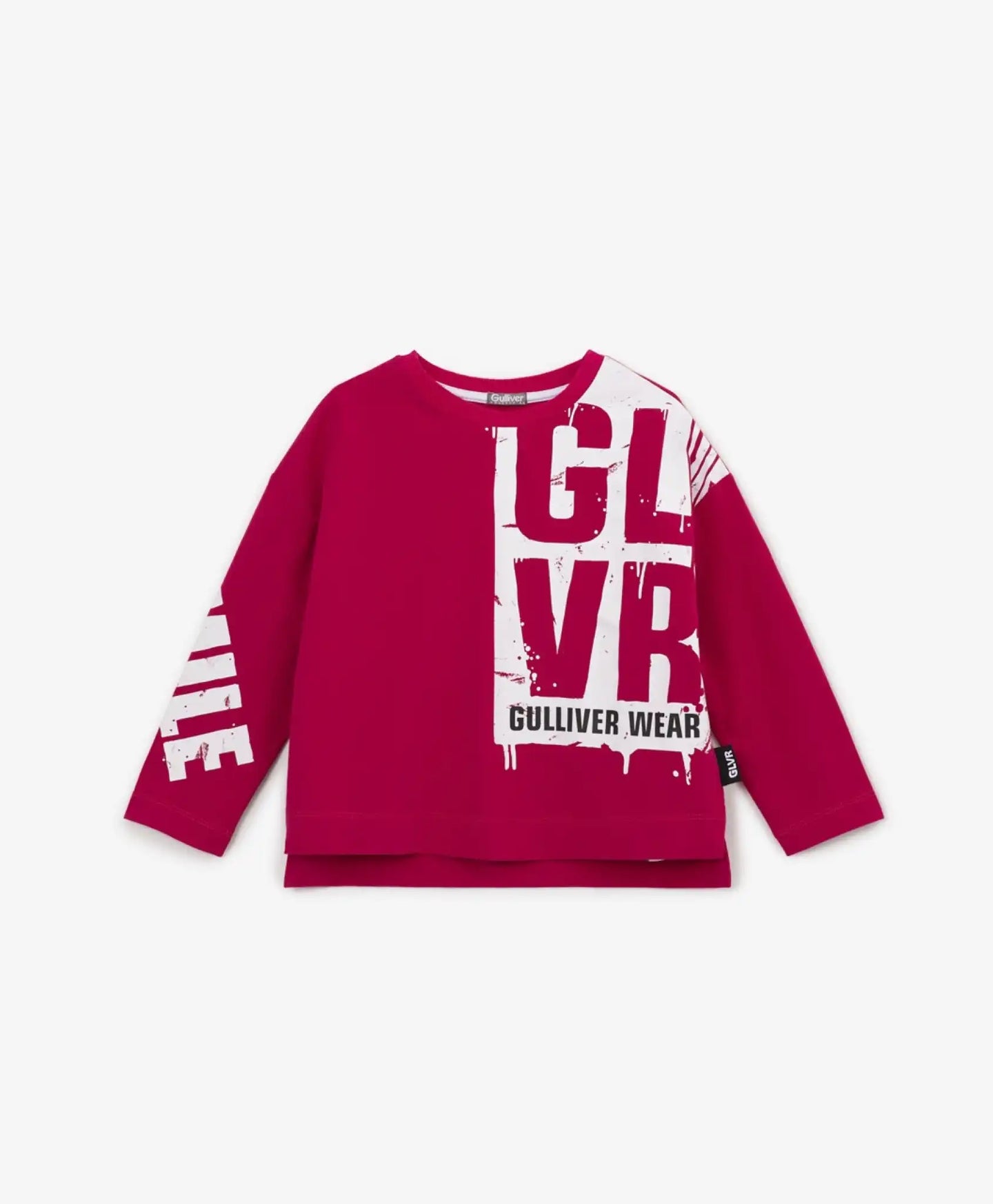 Tricou cu mâneci lungi și imprimeu mare Gulliver