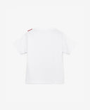 Базова бяла тениска с принт Gulliver