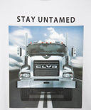 Базова бяла тениска с принт Gulliver