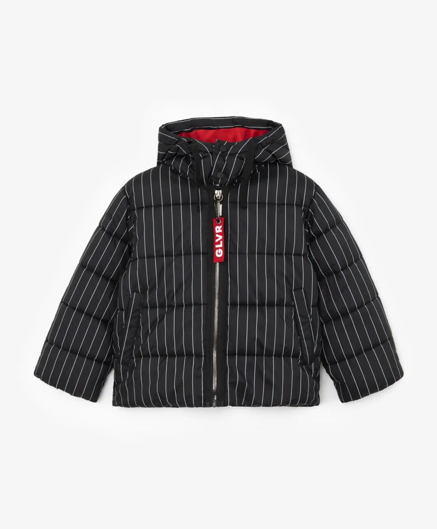 Jachetă cu dungi negre și imprimeu de la Gulliver