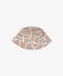 Căciulă tip „idiot” cu imprimeu animalic bej Gulliver