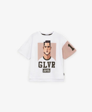 Tricou cu imprimeu, alb, Gulliver