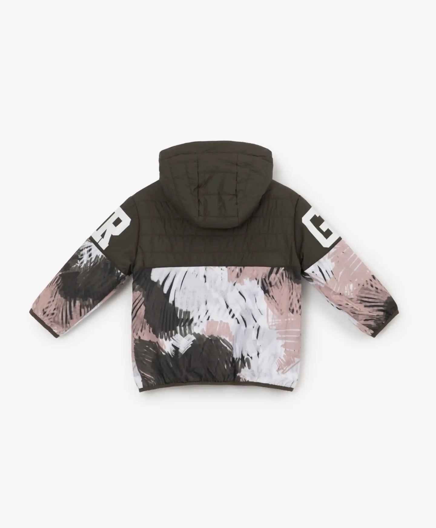 Geacă rezistentă la vânt cu glugă și fermoare impermeabile, culoare kaki, Gulliver