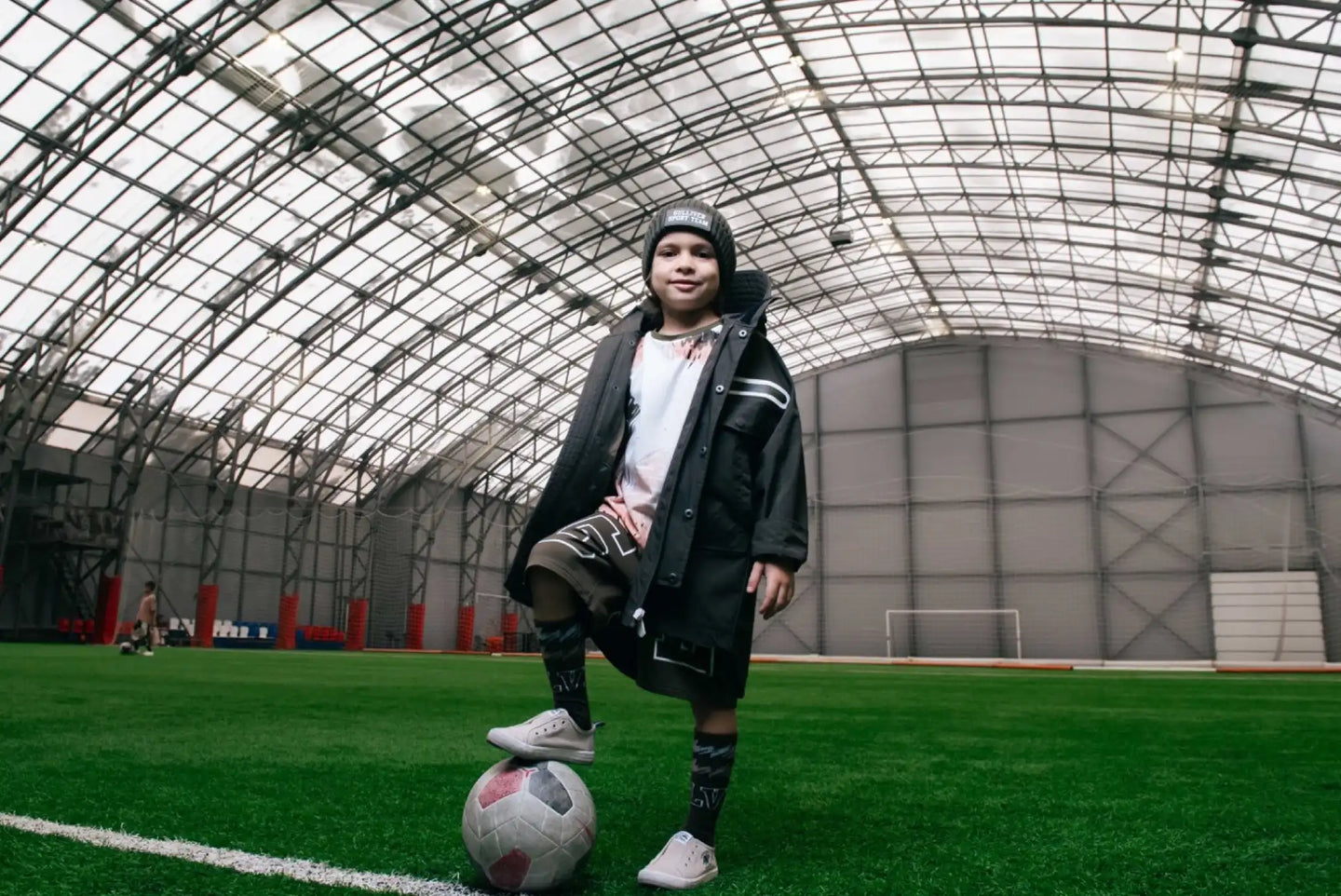 Impermeabil cu glugă și buzunare voluminoase culoare kaki Gulliver