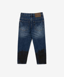 Сини дънки силует regular с ефект „измиване“ от Gulliver