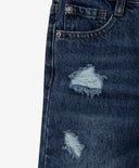 Сини дънки силует regular с ефект „измиване“ от Gulliver