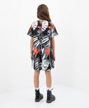 Лятна рокля с трапецовиден силует и принт Gulliver