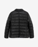 Яке-сако с вата от еко кожа с флорален принт Gulliver