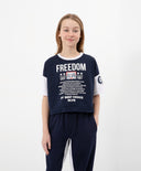 Модна тениска силует овърсайз Gulliver