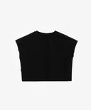 Tricou cu imprimeu stilizat, negru, Gulliver