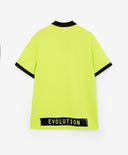 Ярка салатова поло тениска от пике Gulliver