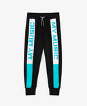 Джогери с джобове и черен за МОМЧЕ основен изглед