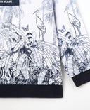 Hanorac oversized alb, Gulliver